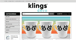 Desktop Screenshot of klings.com.ar